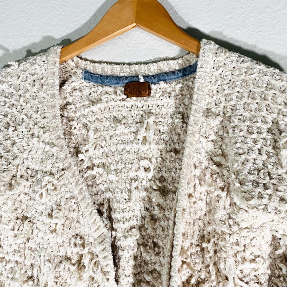 Pol cream frayed sweater - Picture 5 of 6